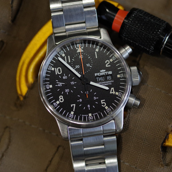 Fortis Flieger Automatic Day-Date Chronograph