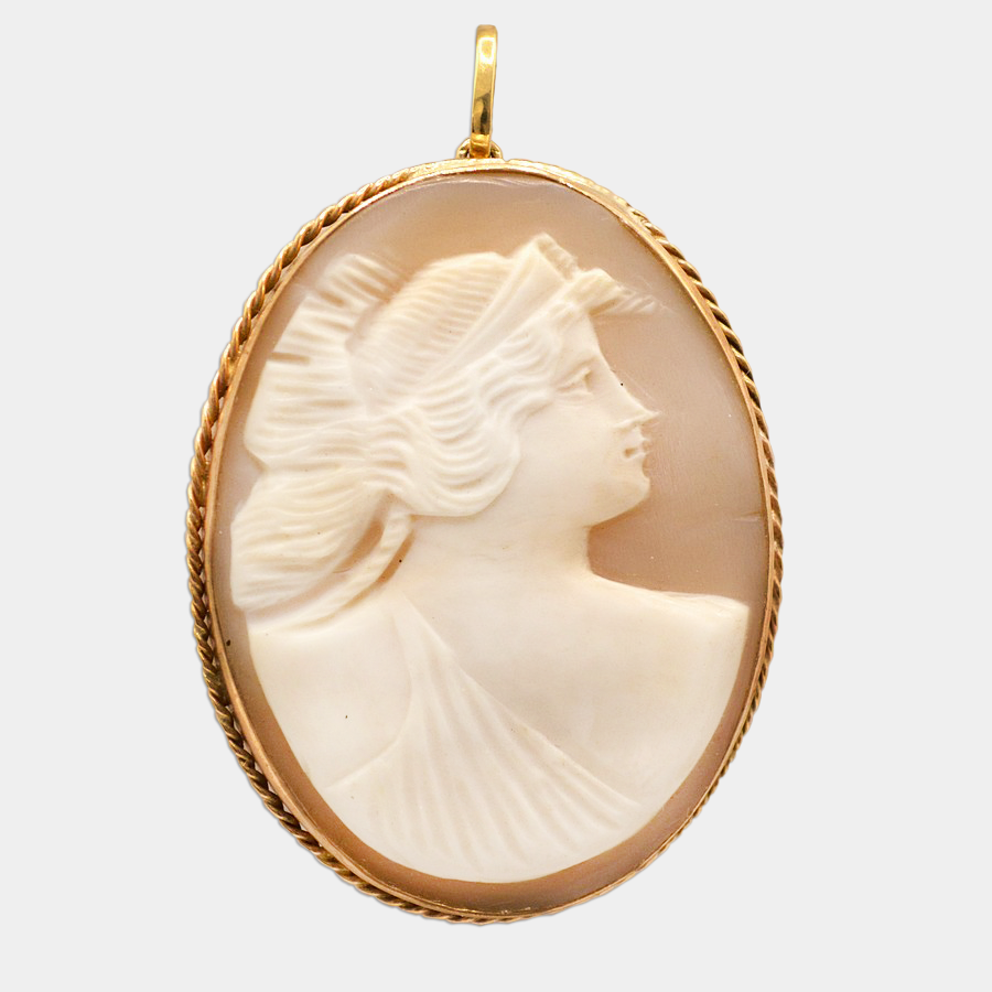Cameo Brooch Pendant