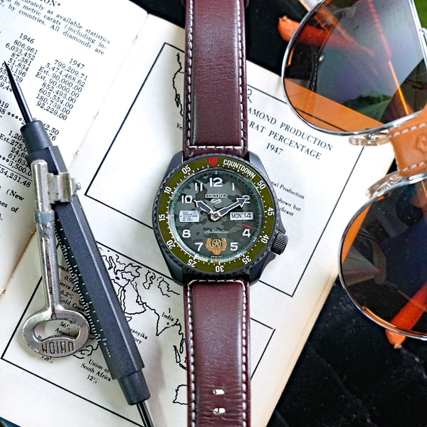 Seiko 5 Sports Street Fighter Guile