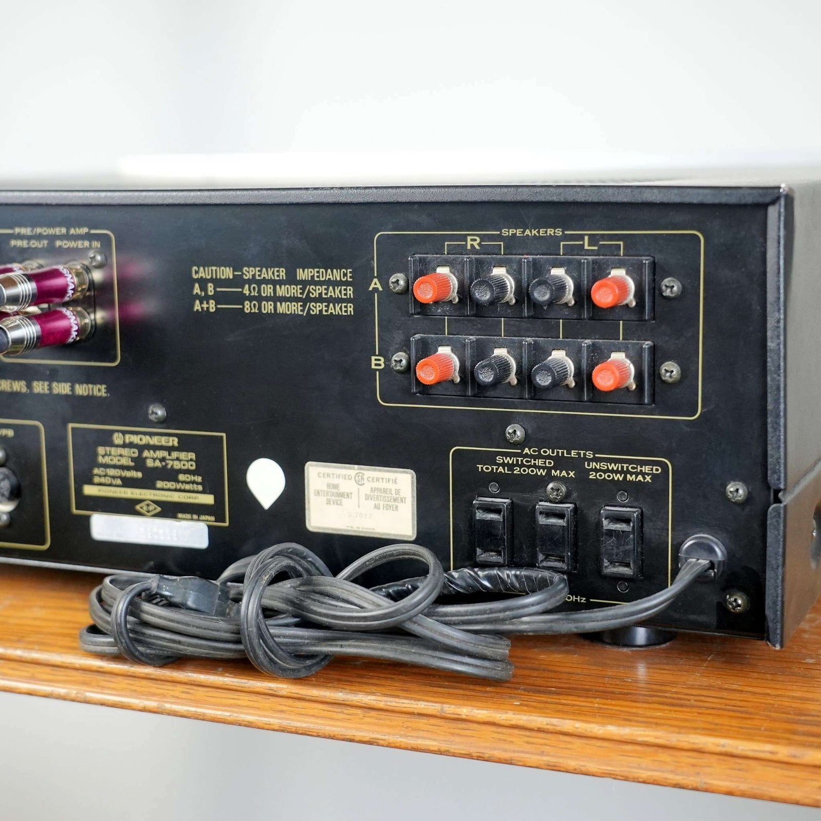 Pioneer SC-70 + TRIO M-6000 アンプ セット Vintage Pioneer SA7500 Integrated Amplifier – McTamney's