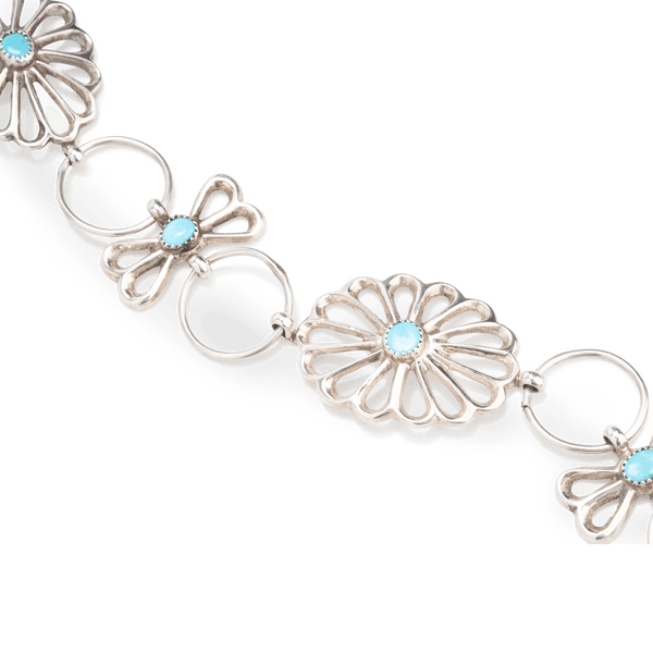 Silver Turquoise Belt