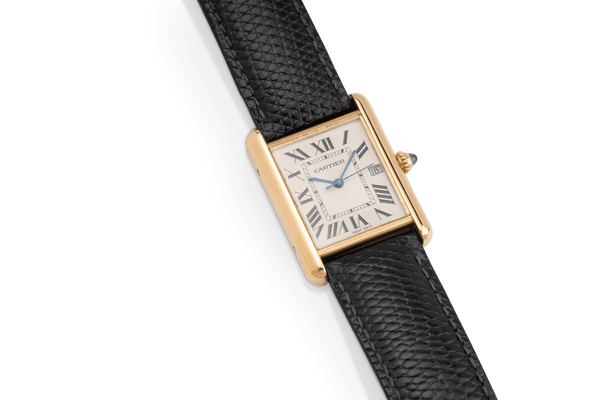 Cartier Tank Louis 2441 Swiss Gold Watch
