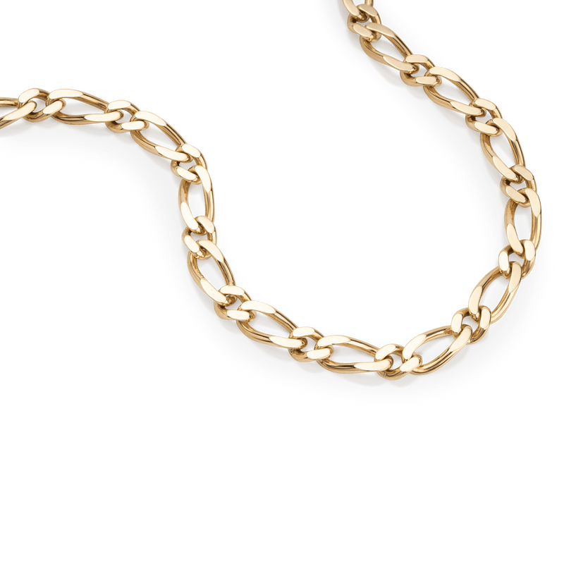 Yellow Gold Figaro Chain