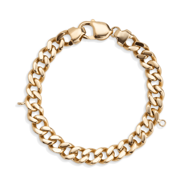 Yellow Gold Curb Bracelet