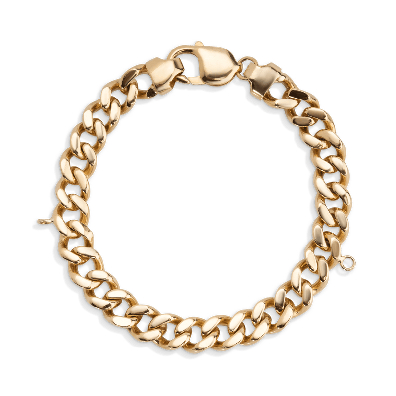 Yellow Gold Curb Bracelet