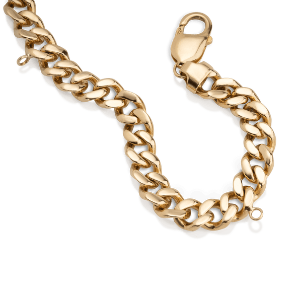 Yellow Gold Curb Bracelet