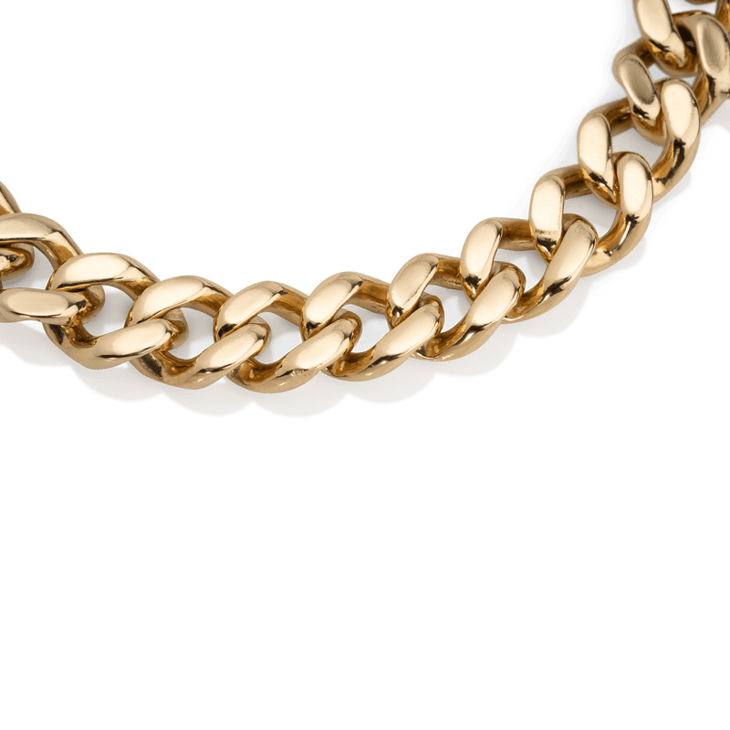 Yellow Gold Curb Bracelet