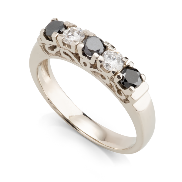 White Gold Diamond Ring