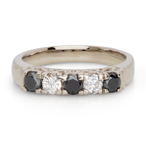 White Gold Diamond Ring