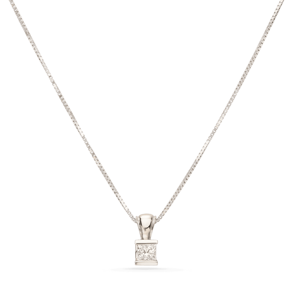 White Gold Diamond Pendent