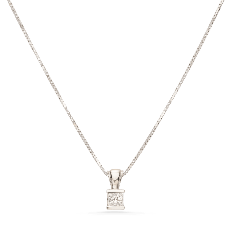 White Gold Diamond Pendent