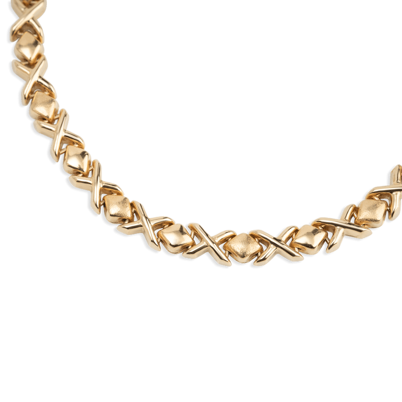 Yellow Gold X’s & O’s Bracelet