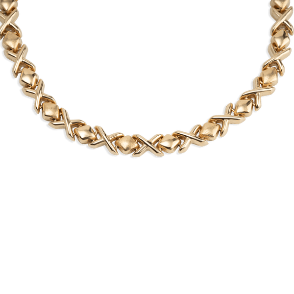 Yellow Gold X’s & O’s Bracelet