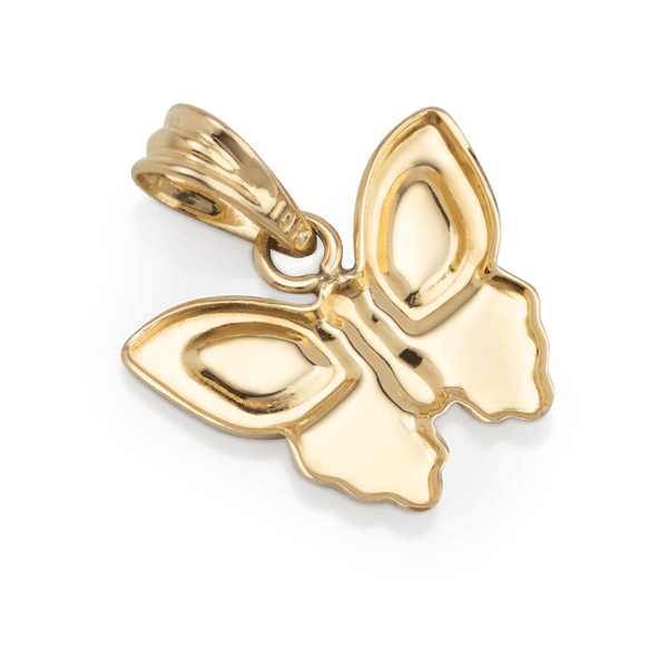 Tri Colour Butterfly Pendent