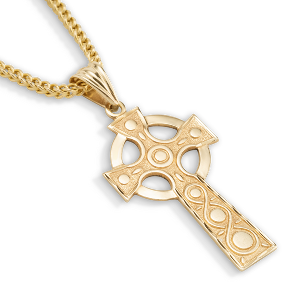 Yellow Gold Celtic Cross