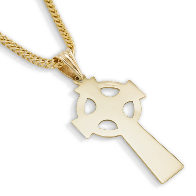 Yellow Gold Celtic Cross