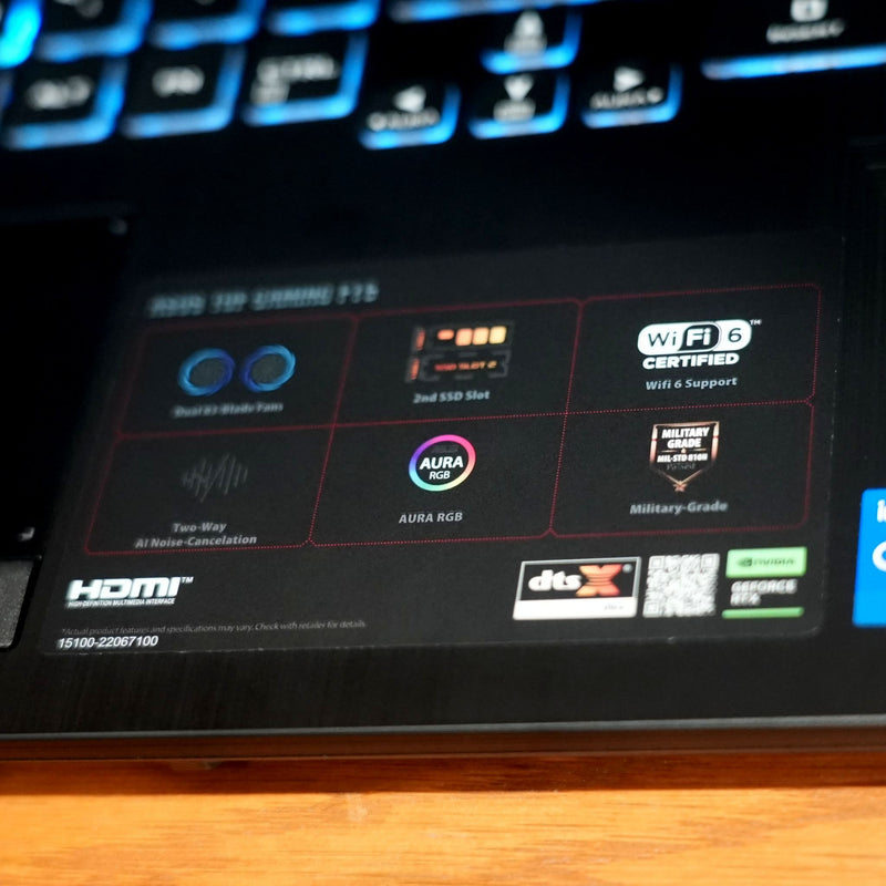 Asus TUF F15 Gaming Laptop