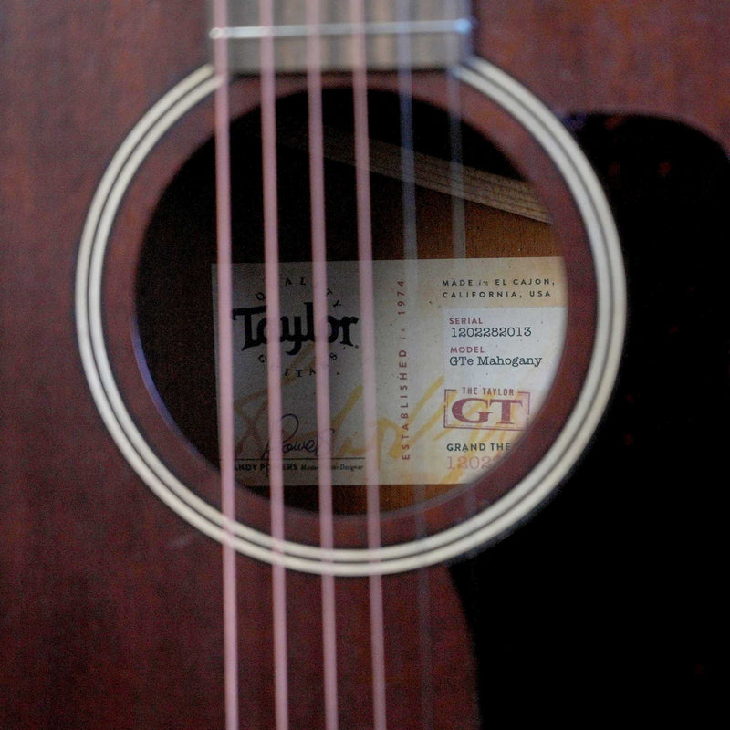Taylor GTe Grand Theater Acoustic Electric Guitar