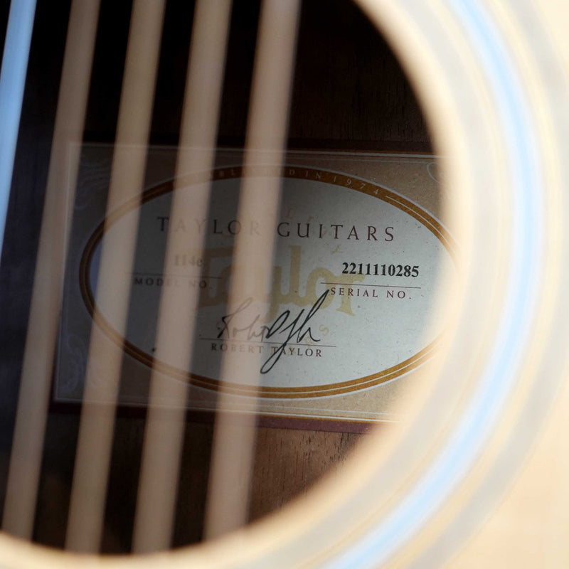 Taylor 114E Left-Handed Acoustic Electric Guitar