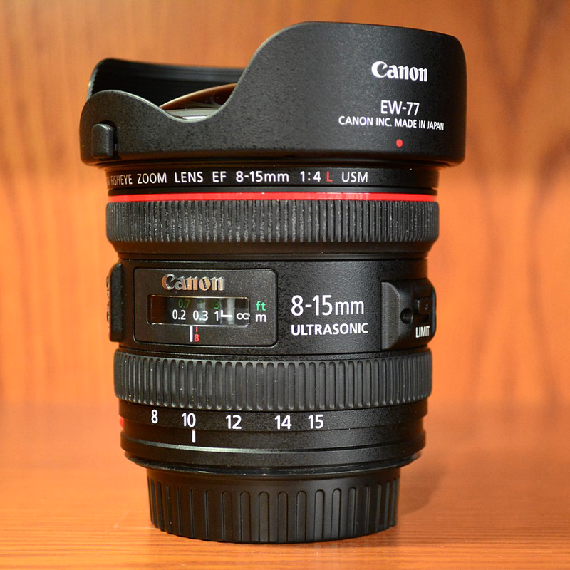 Canon L 8mm-15mm Fisheye Lens