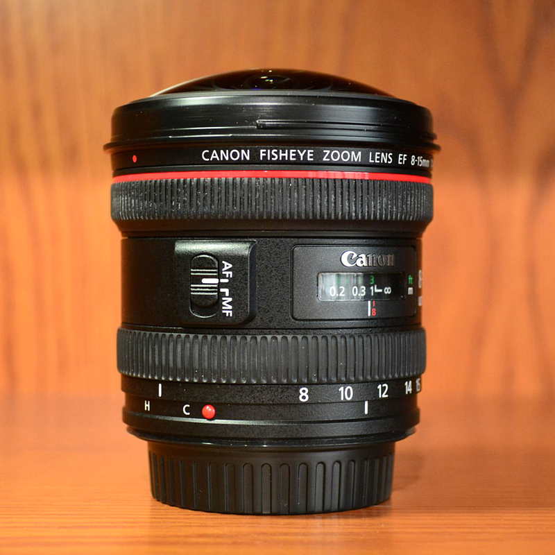 Canon 8-15mm Fisheye Lens
