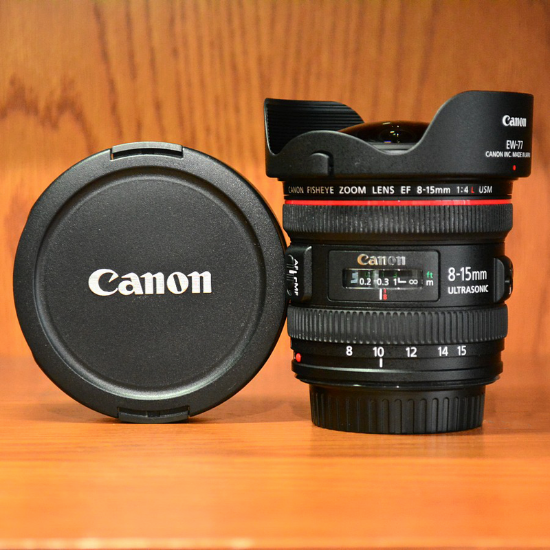 Canon L 8mm-15mm Fisheye Lens