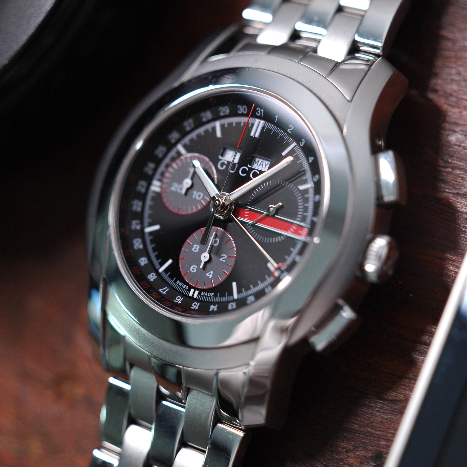 Gucci 5500 Series Triple Date Chronograph – McTamney's