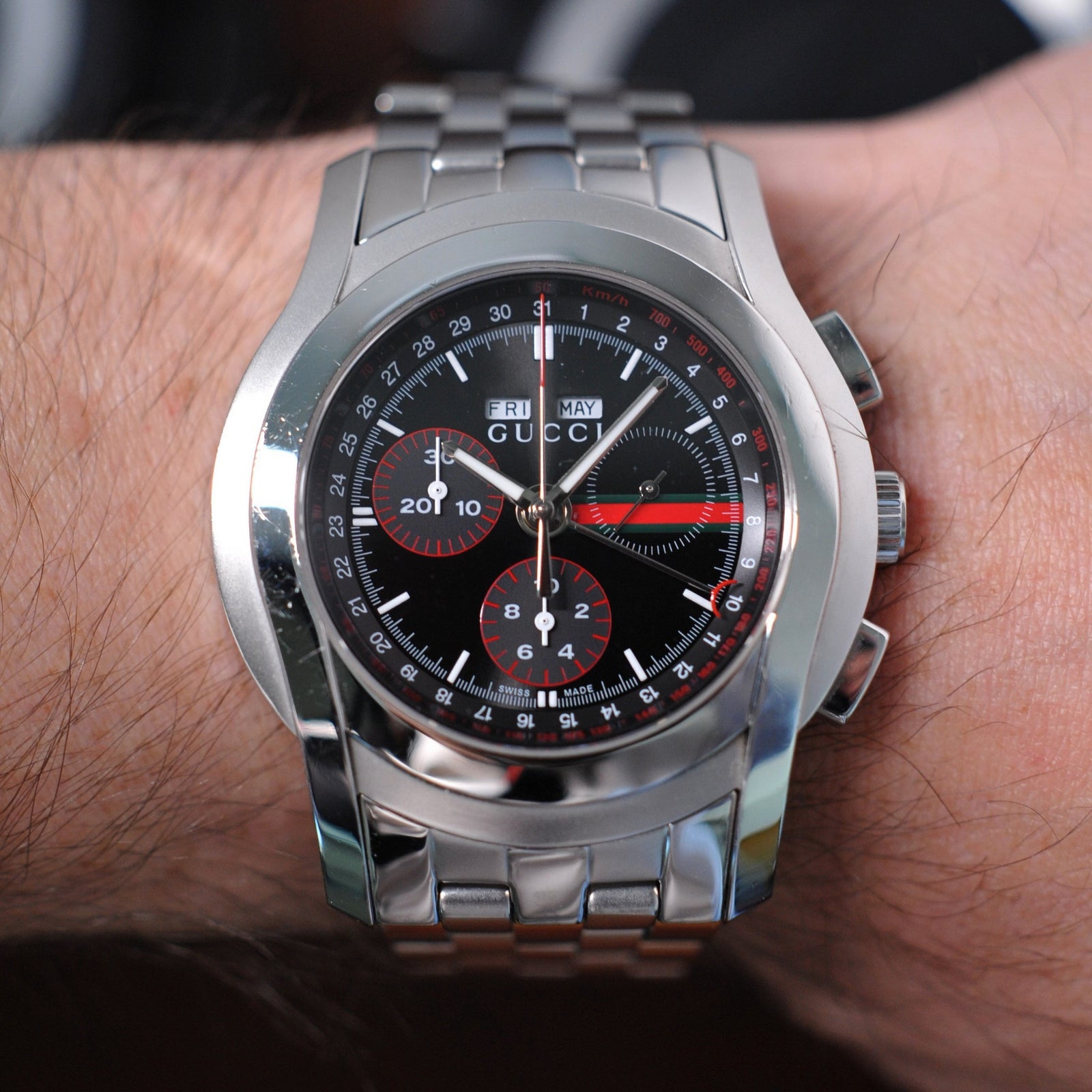 Gucci 5500 Series Triple Date Chronograph – McTamney's
