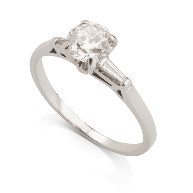 White Gold Diamond Ring