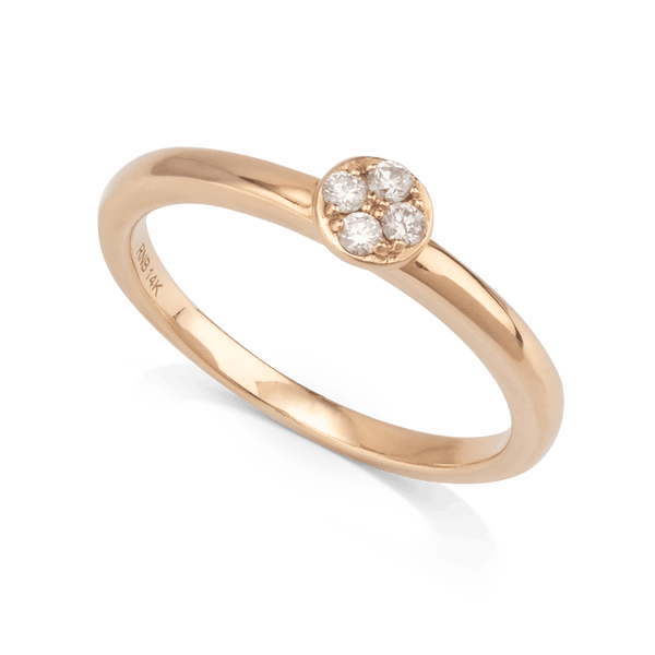 Rose Gold Diamond Ring