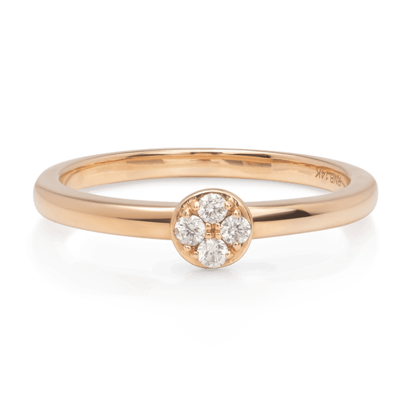 Rose Gold Diamond Ring