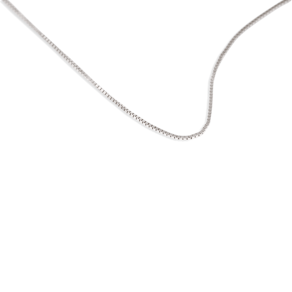 White Gold Box Chain