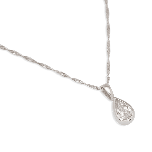 White Gold Diamond Pendent