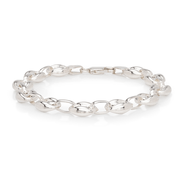 Silver Gucci Link Bracelet
