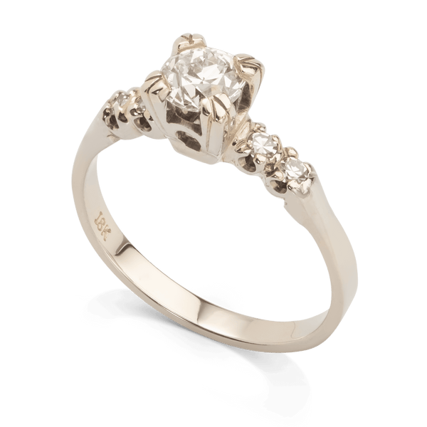 White Gold Diamond Ring