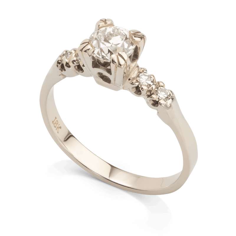 White Gold Diamond Ring