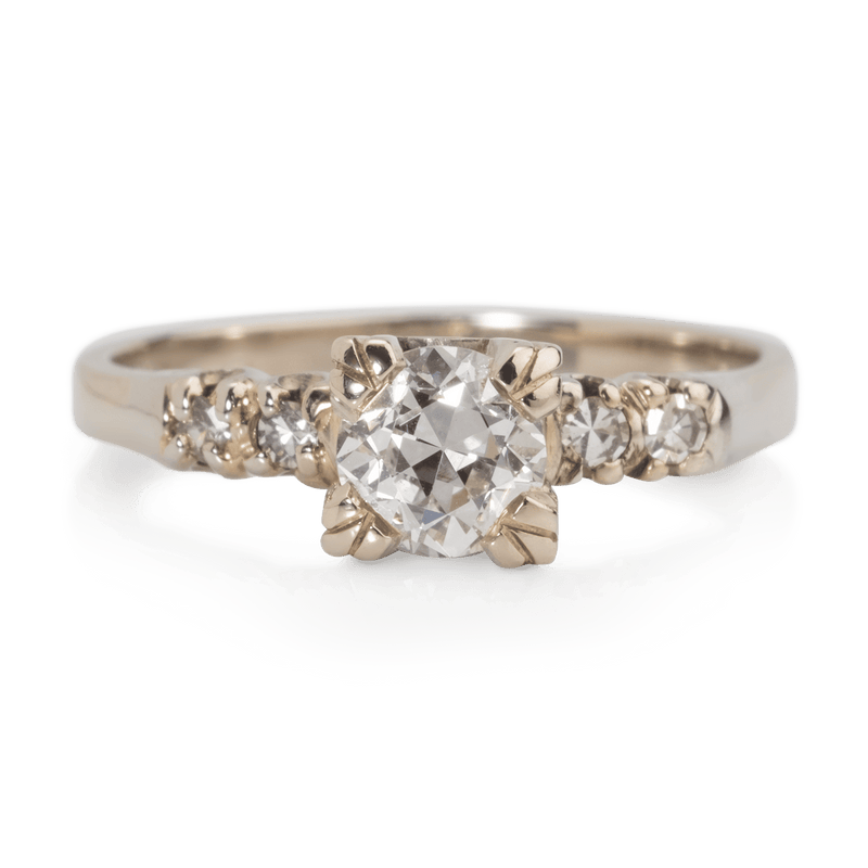 White Gold Diamond Ring