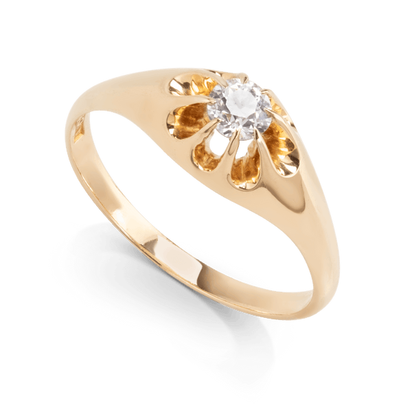Yellow Gold Diamond Ring