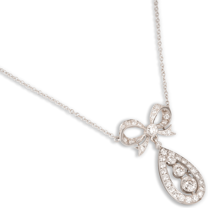 White Gold Diamond Necklace