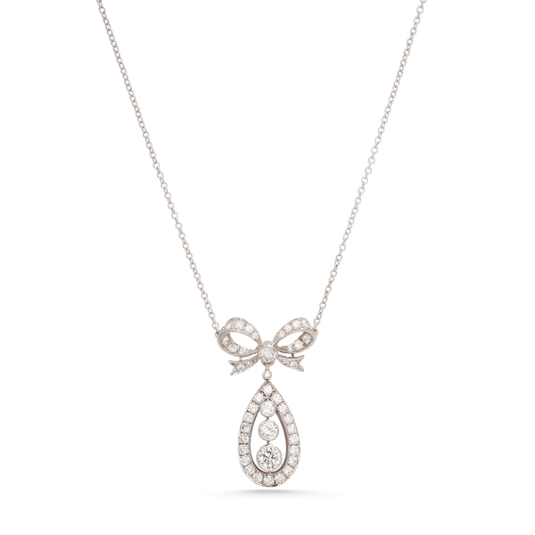 White Gold Diamond Necklace