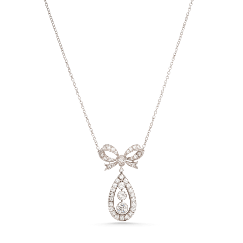 White Gold Diamond Necklace
