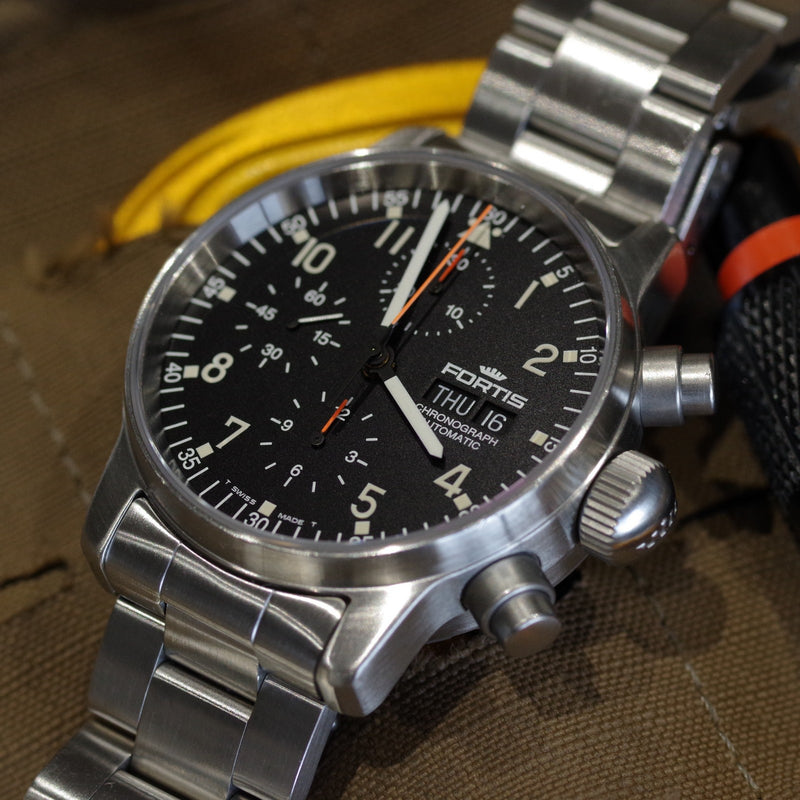 Fortis Flieger Automatic Day-Date Chronograph