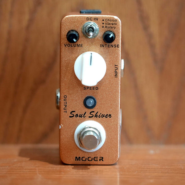 MOOER SOUL SHIVER MULTIMODULATION PEDAL