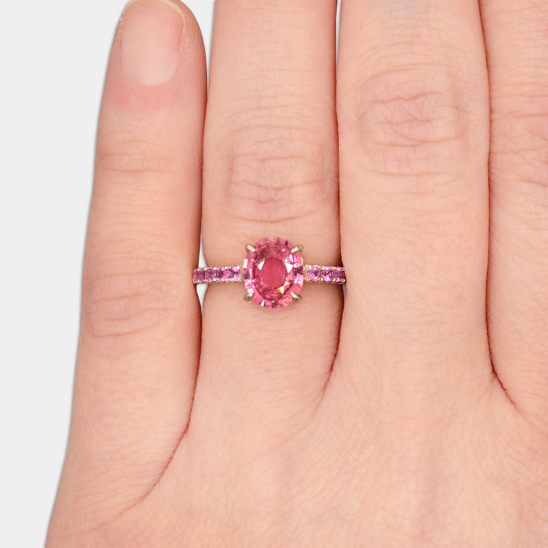 Pink Sapphire Ring