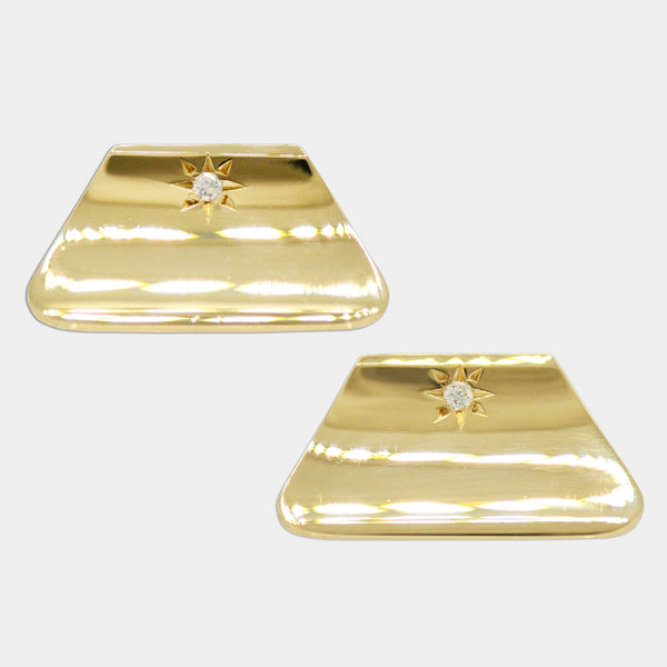 Birks Diamond Cufflinks