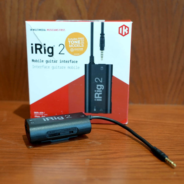 IK Multimidia iRig 2 Portable Guitar Interface