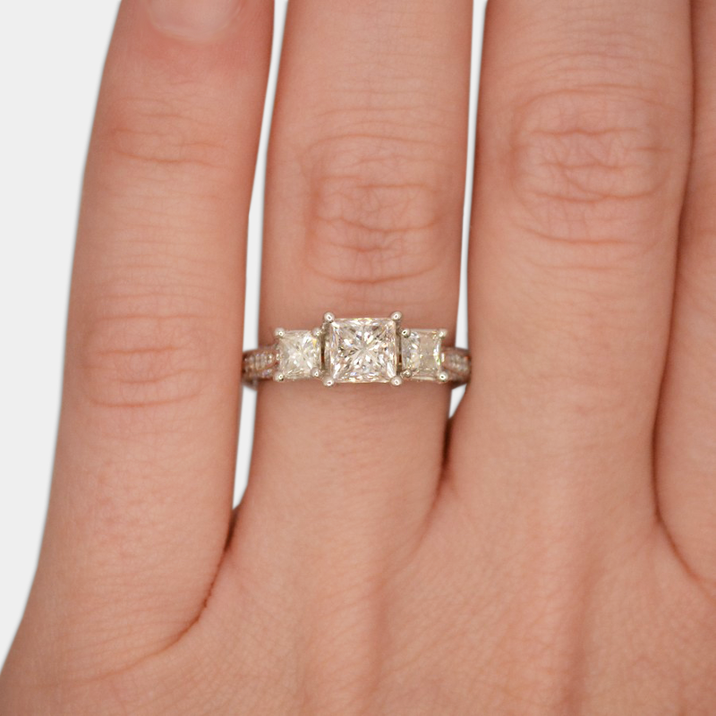 Princess Cut Diamond Ring