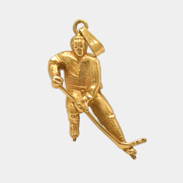 Hockey Player Charm