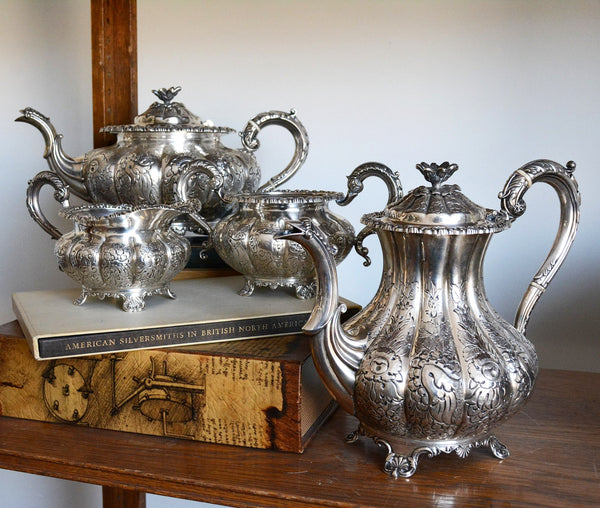 Georgian-Style Tea & Coffee Service Set