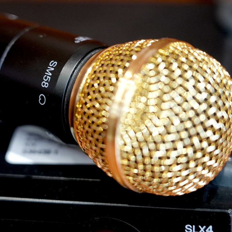 Shure SLX4 Receiver w/ Shure SM-58 Wireless Microphone